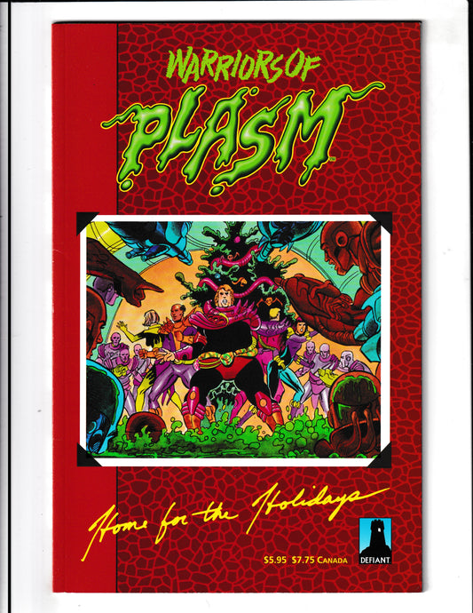 Warriors of Plasm: Home fopr the Holidays #1 (1993) Defiant Comics