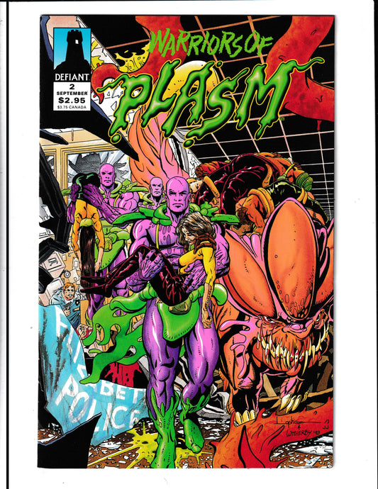 Warriors of Plasm #2 (1993) Defiant Comics