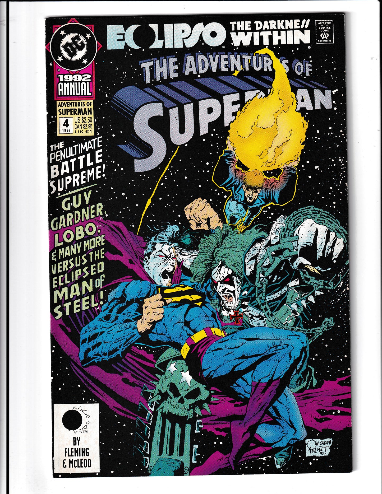 Adventures of Superman Annual #4 (1992) DC Comics