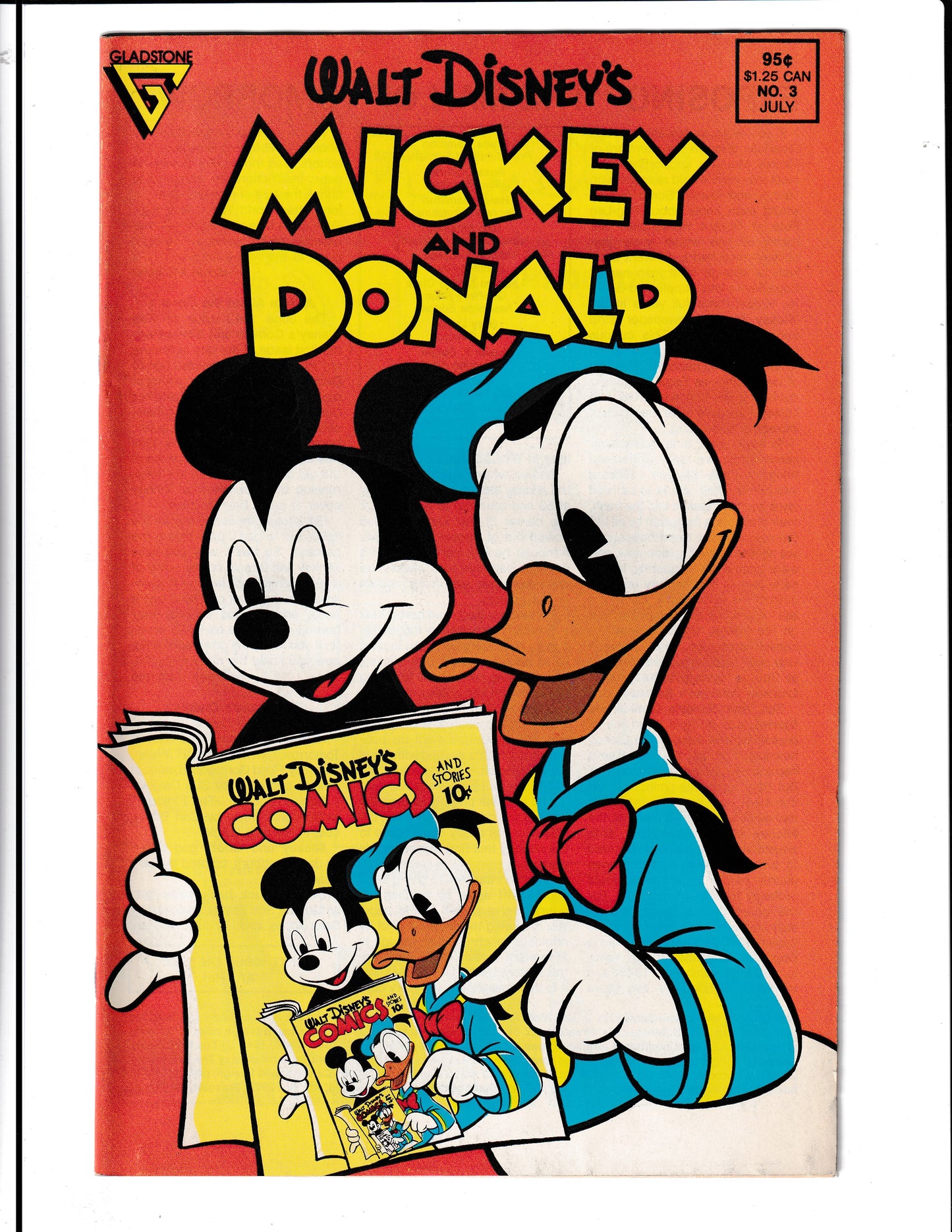 Walt Disney's Mickey and Donald #3 (1988) Gladstone Comics