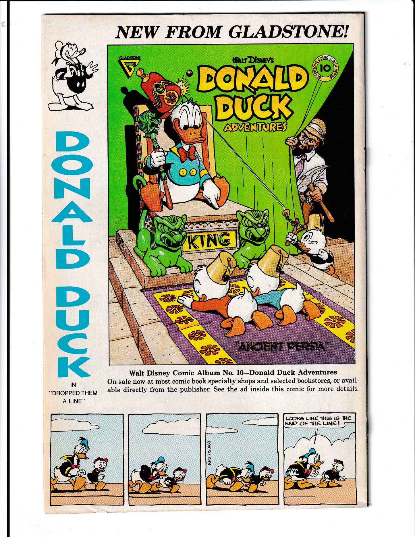 Walt Disney's Mickey and Donald #7 (1988) Gladstone Comics