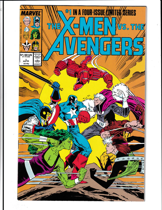 X-Men vs the Avengers #1 (1987) Marvel Comics