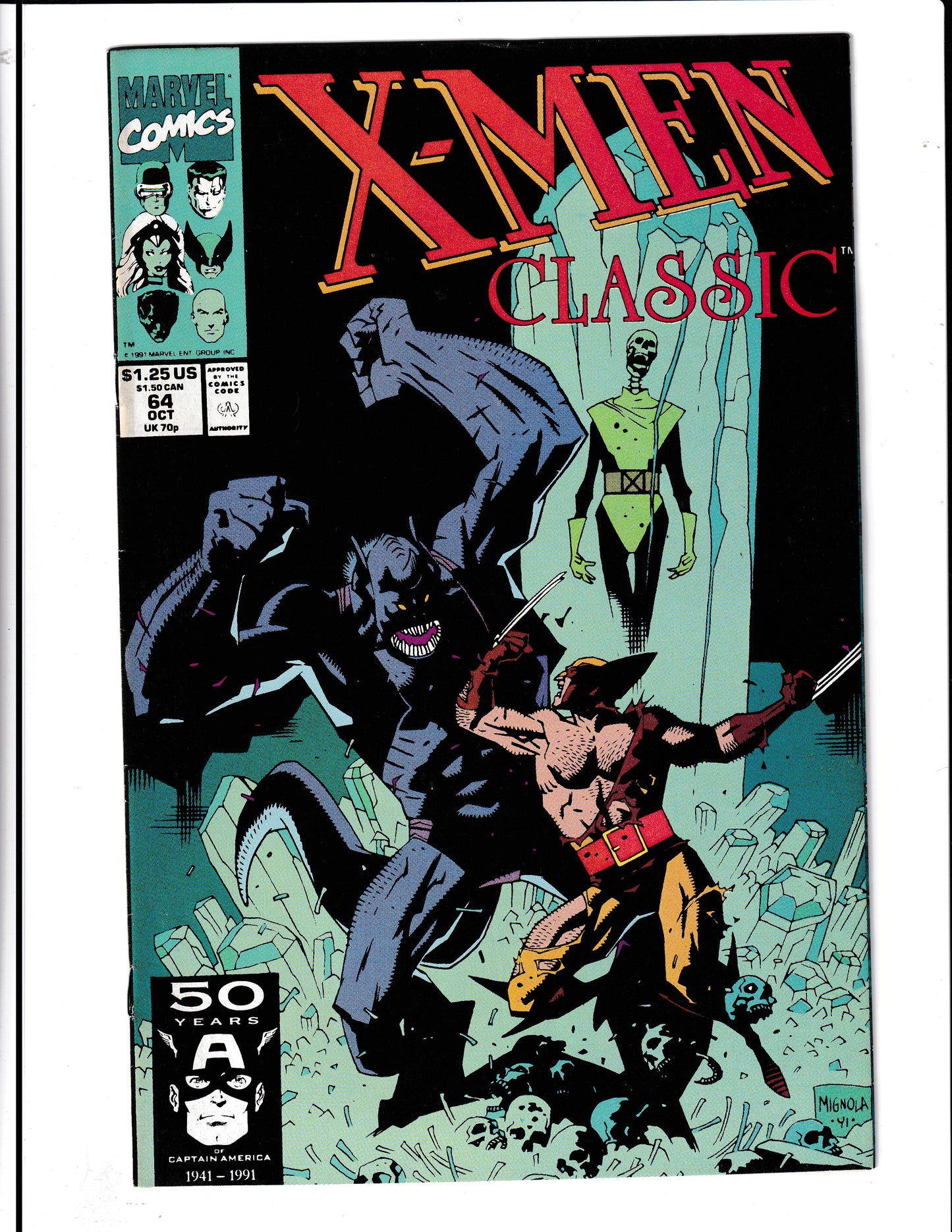 X-Men Classic #64 (1991) Marvel Comics