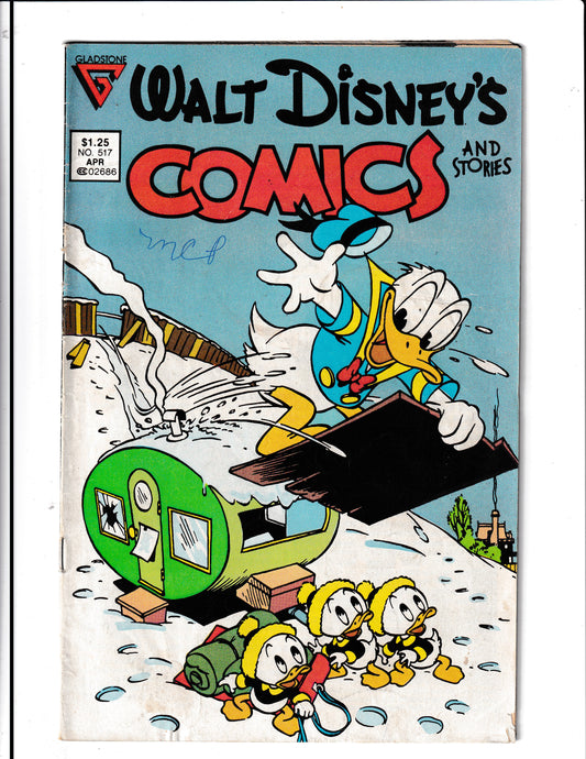 Walt Disney's Comics and Stories #517 (1987) Gladstone Comics