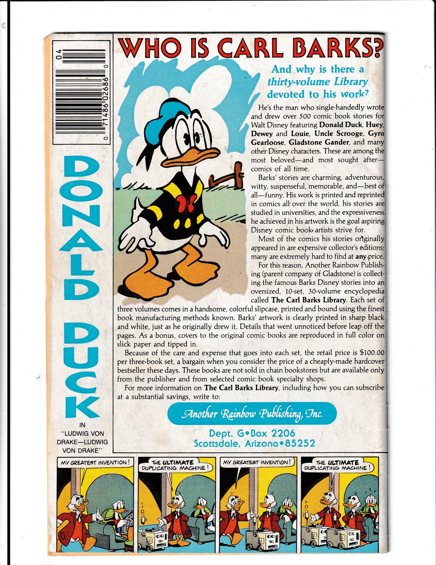 Walt Disney's Comics and Stories #517 (1987) Gladstone Comics