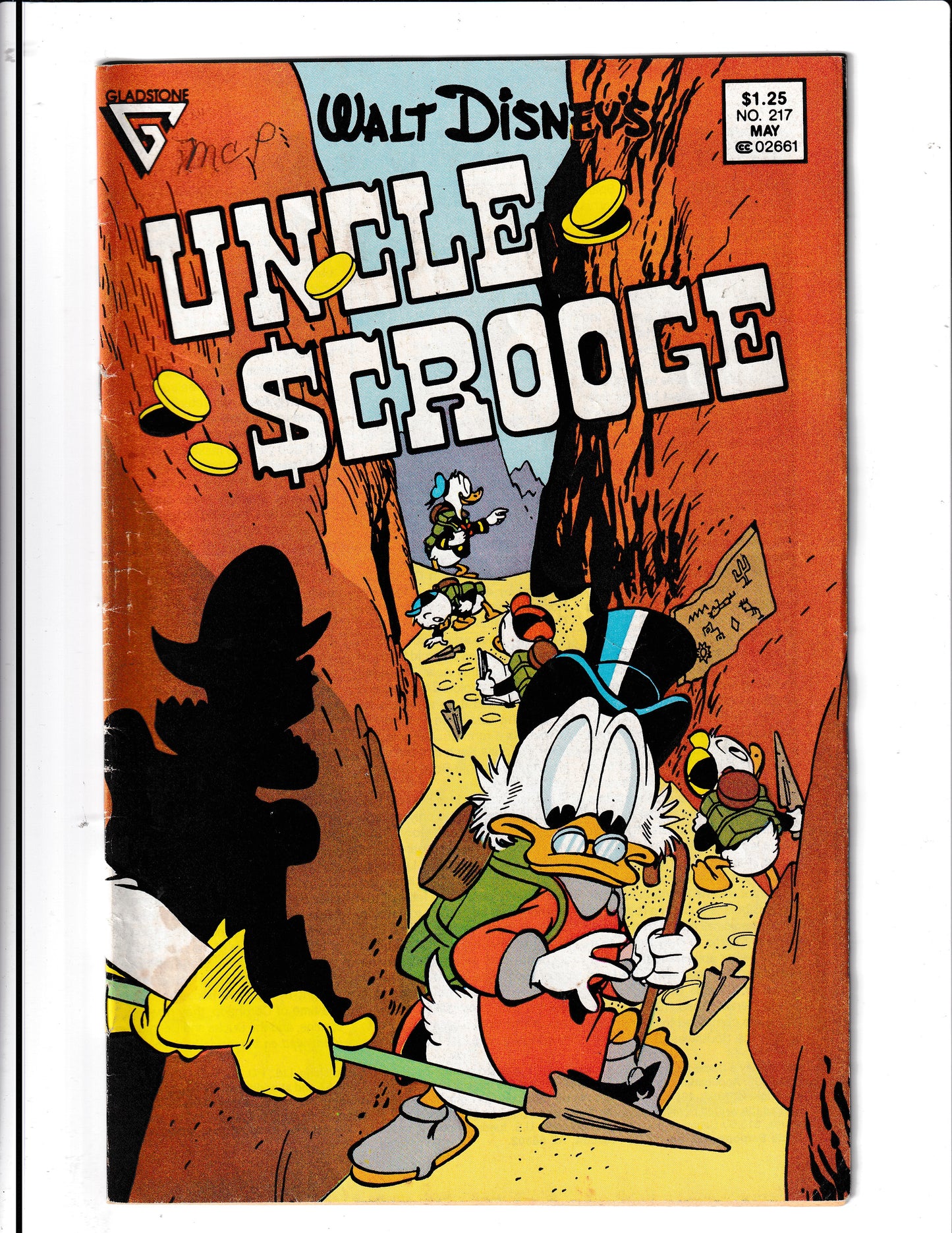 Walt Disney's Uncle Scrooge #217 (1987) Gladstone Comics