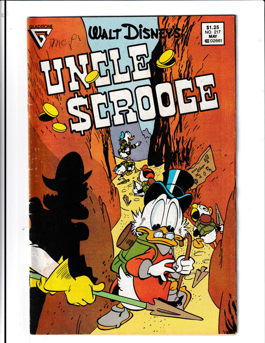 Walt Disney's Uncle Scrooge #217 (1987) Gladstone Comics