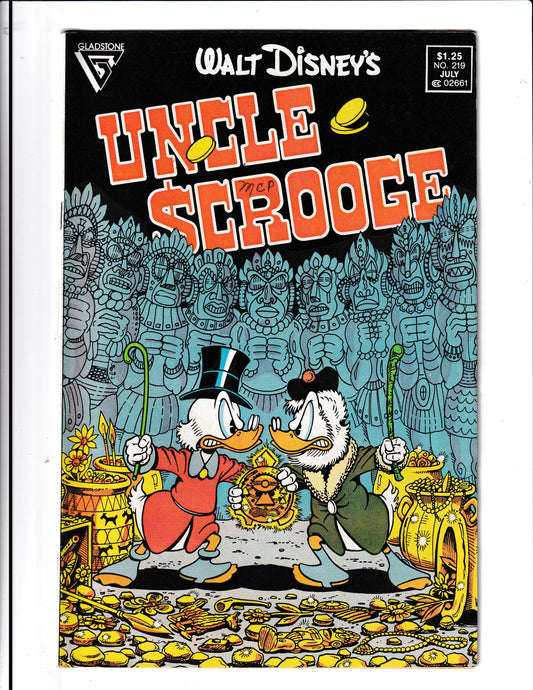 Walt Disney's Uncle Scrooge #219 (1987) 1st Don Rosa  Gladstone Comics