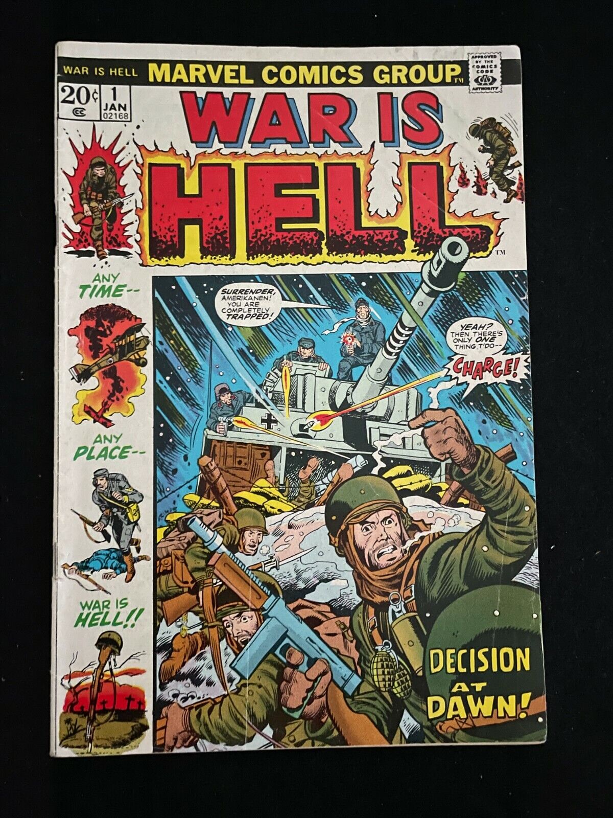 War is HELL #1 Jan 1973