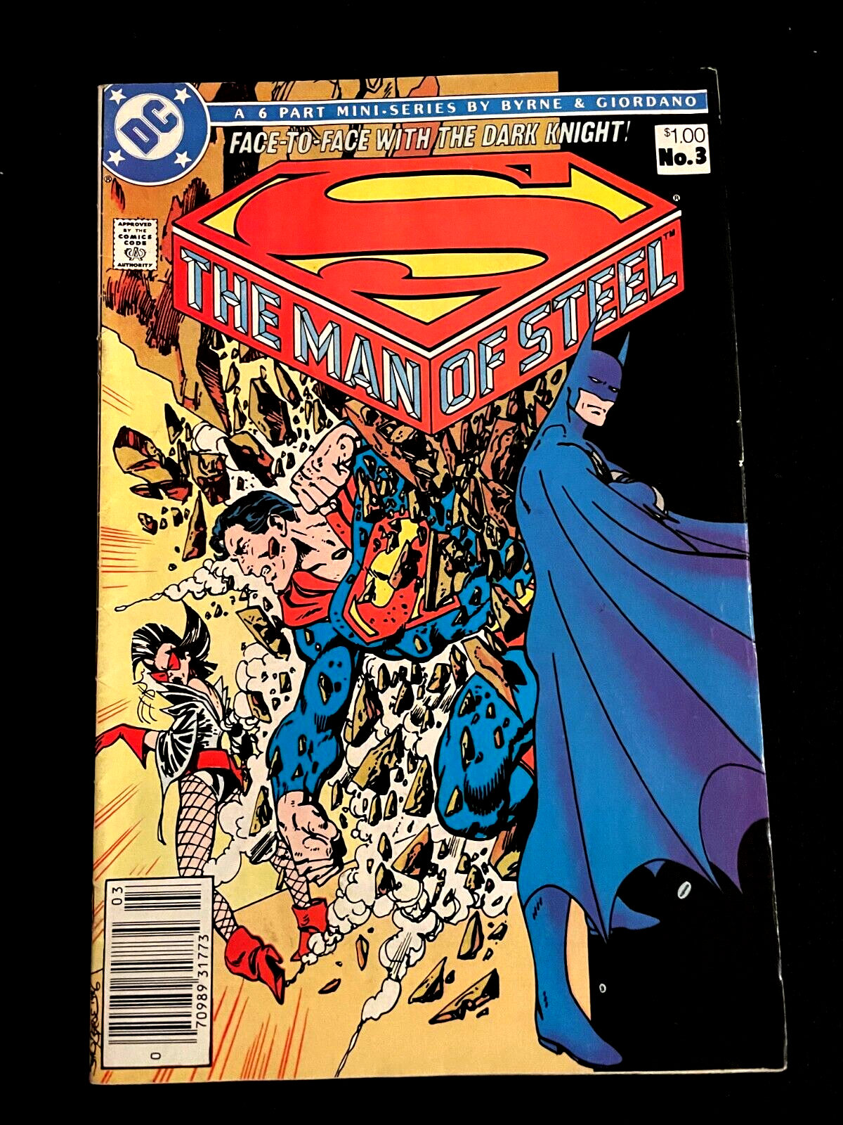 Man of Steel #3 1986 - CANADIAN VARIANT