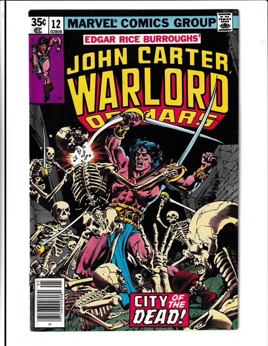 John Carter Warlord of Mars #12 (1978) Marvel Comics