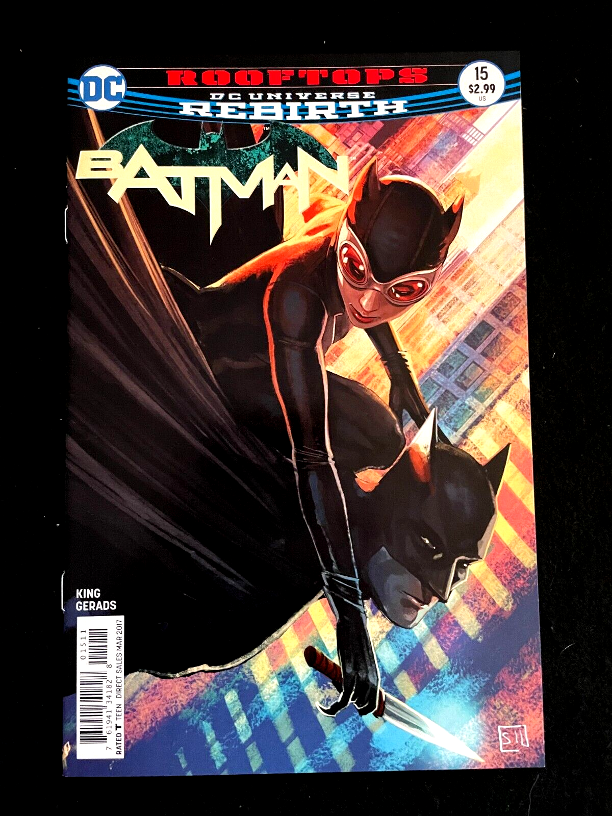 Batman #15 2017 - Stephanie Hans Cover - VERY HIGH GRADE