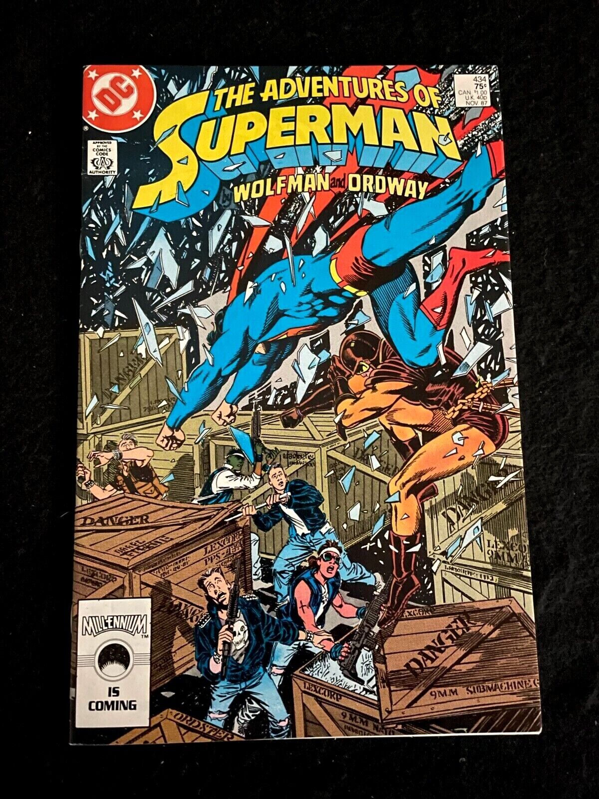 Adventure of Superman #434 1987 - VERY HIGH GRADE