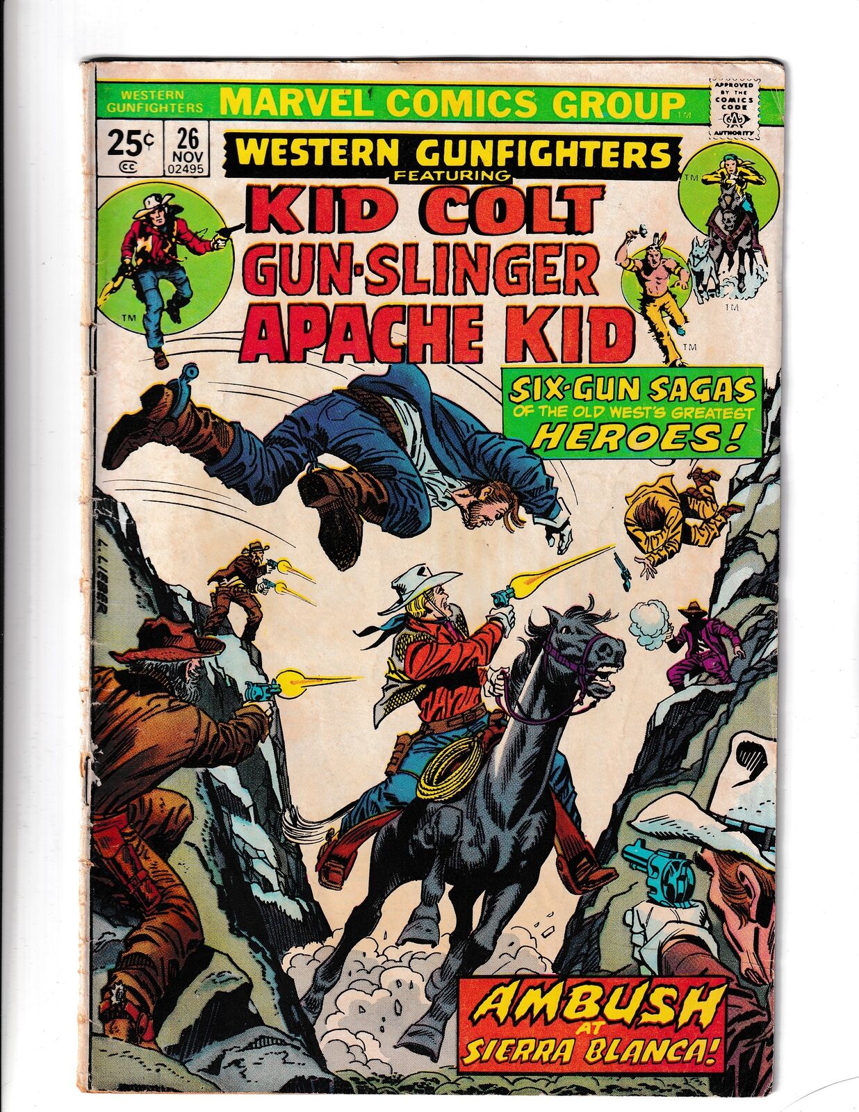 Western Gunfighters #26 (1974) Marvel Comics