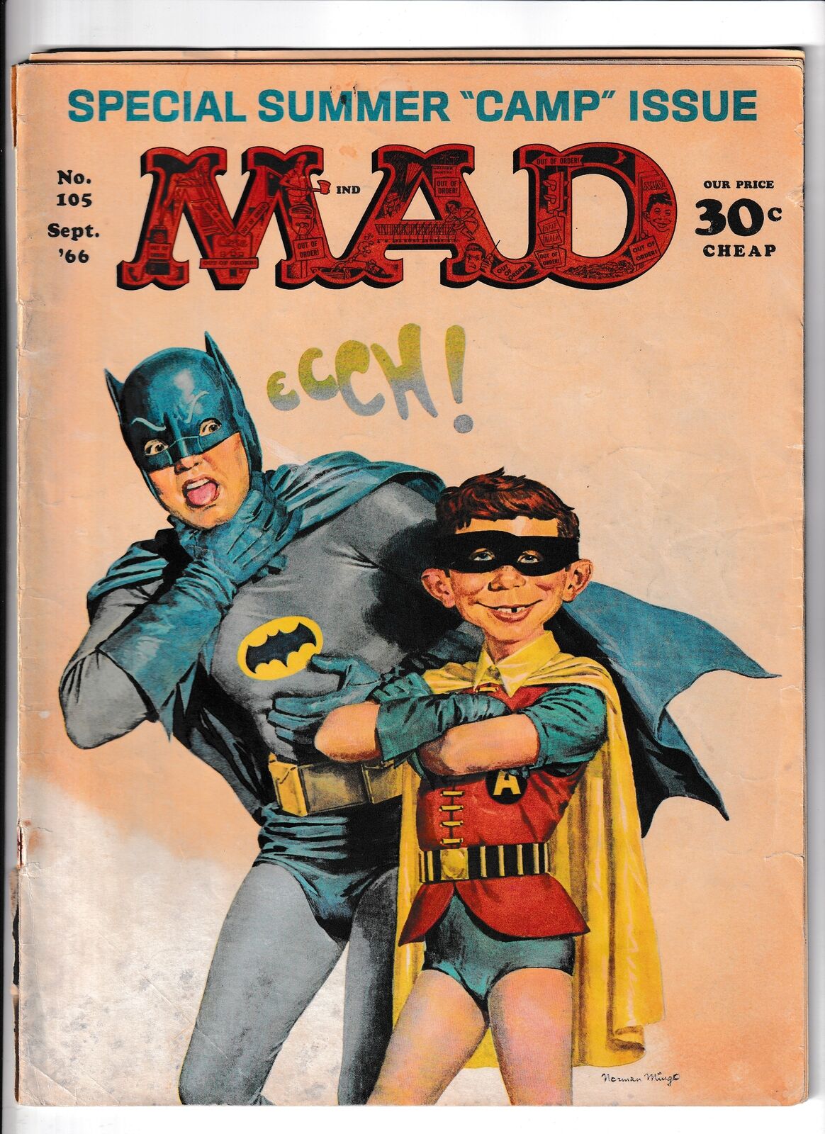 MAD Magazine #105 (1966) E.C. Publications Comics