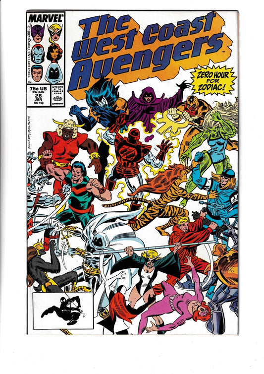 West Coast Avengers #27 (1987) Marvel Comics