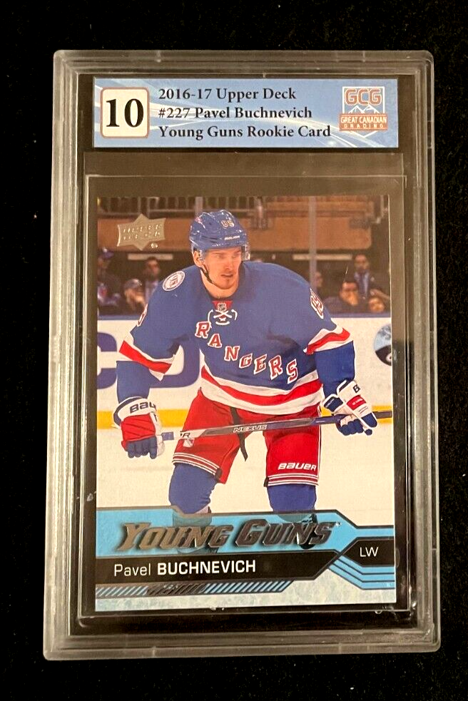 2016-17 Upper Deck Pavel Buchnevich #227  GCG GEM MINT 10.0