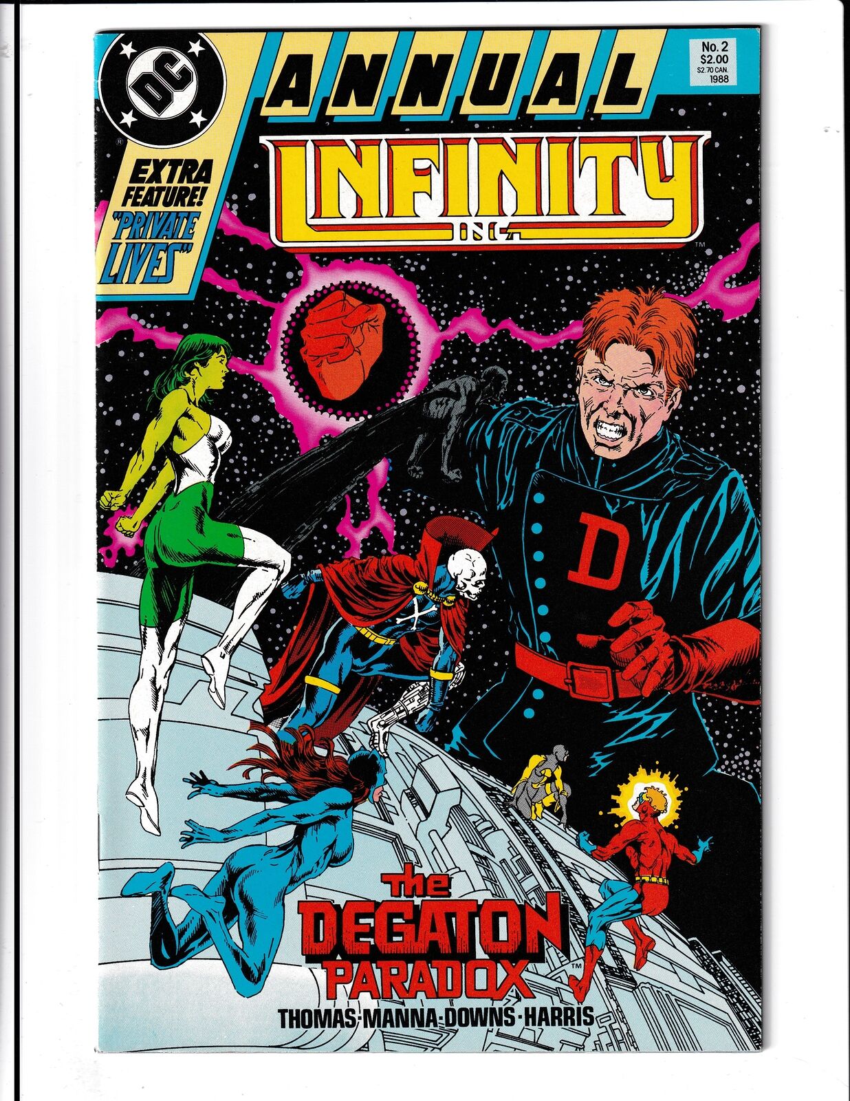 Infinity INC. Annual #2 (1988) DC Comics