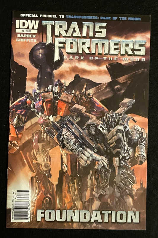 Transformers Official Prequel to Dark of the Moon: Foundation #2 2011