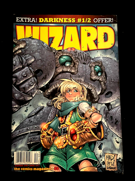 Wizard the Comics Magazine #88 1998 - Battle Chasers Cover