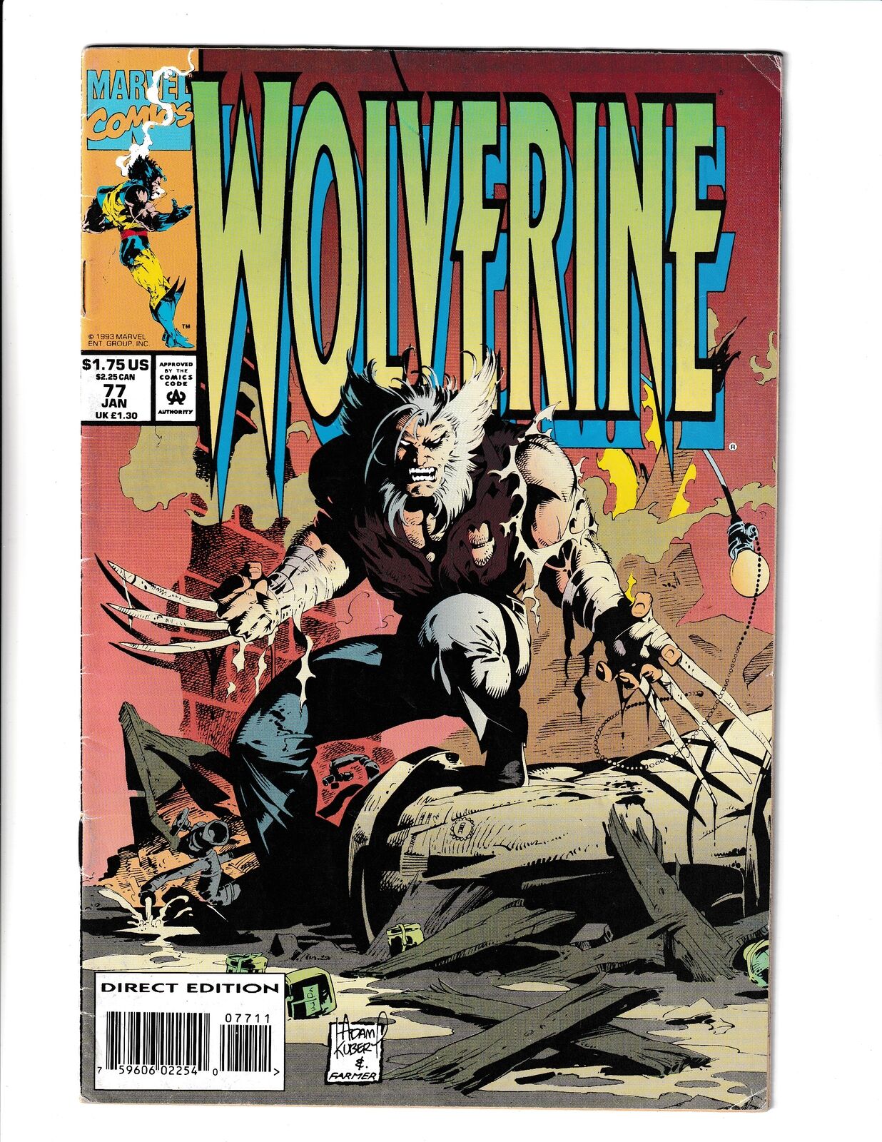 Wolverine #77 (1994) Marvel Comics