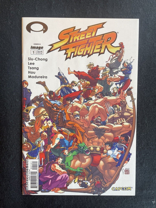 Street Fighter #1b (2003) Tsang Wrap-Around Cover - Image/CapCom