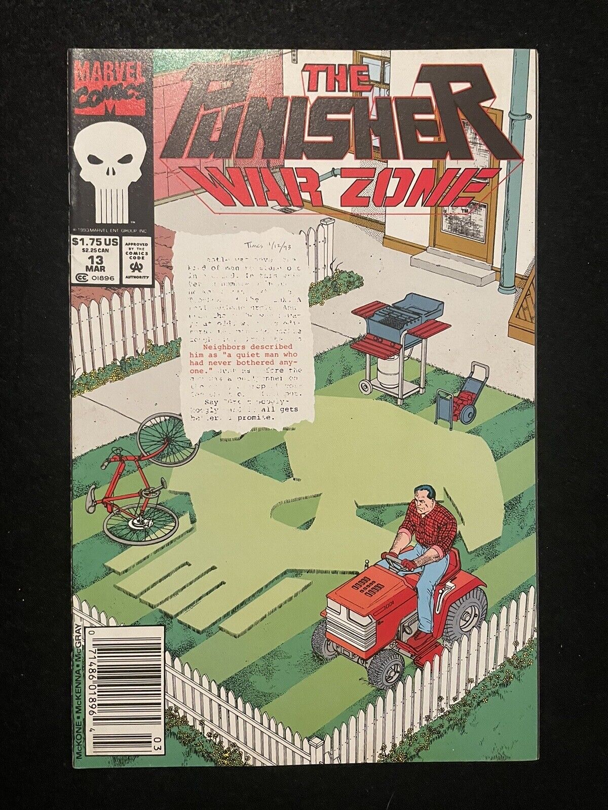 Punisher War Zone #13 (1993) Marvel Comics