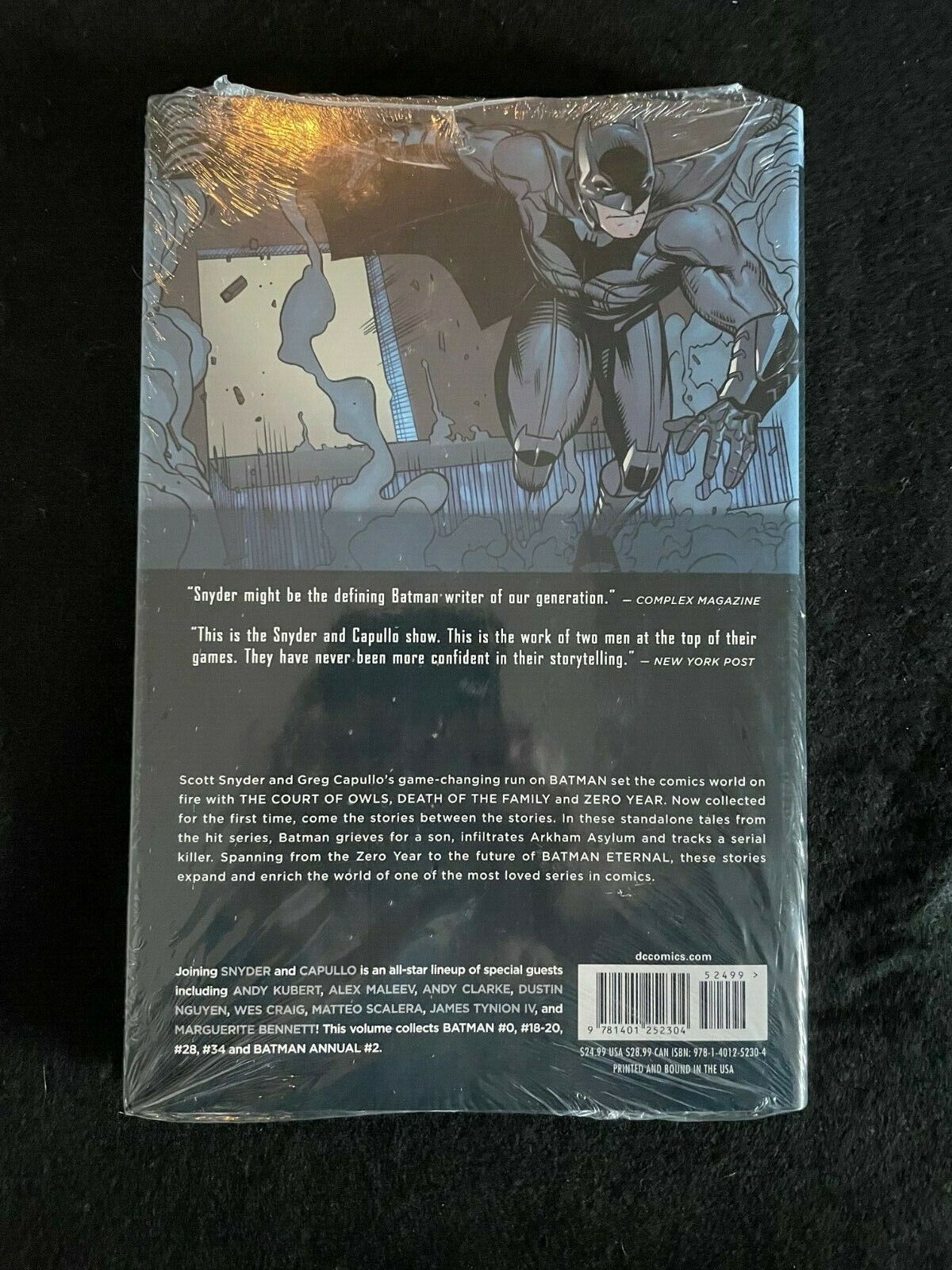 Batman HARDCOVER Book #6 "The Graveyard Shift" SEALED DC Comics 2015