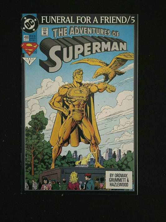 Adventures of Superman #499 Feb 1993 DC Comics