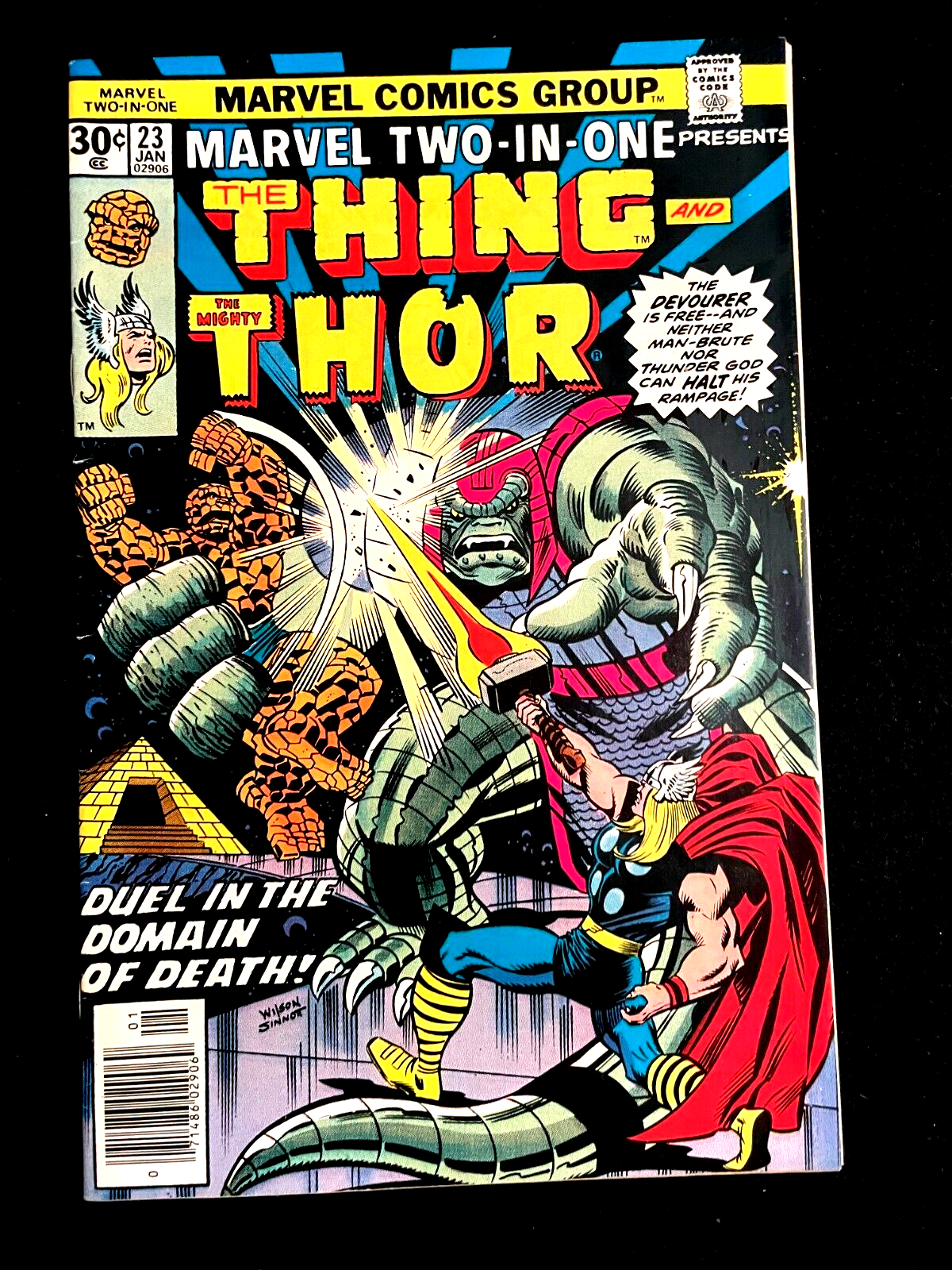 Marvel Two-In-One #23 1977 - The Thing and Thor