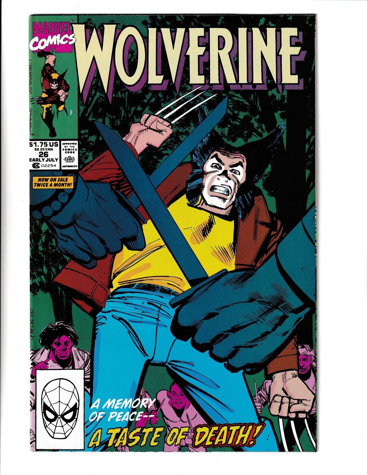 Wolverine #26 (1990) High Grade Marvel Comics