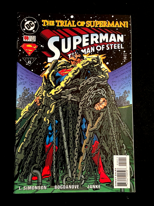 Superman: Man of Steel #50 1996 - HIGH GRADE