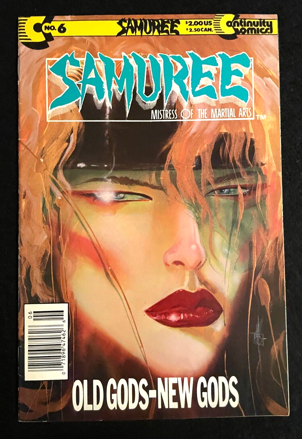 Samuree - Mistress of the Martial Arts #6 1989