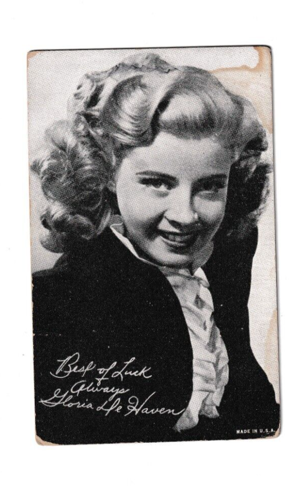 Arcade Cards 1940's - Celebrities - Gloria De Haven