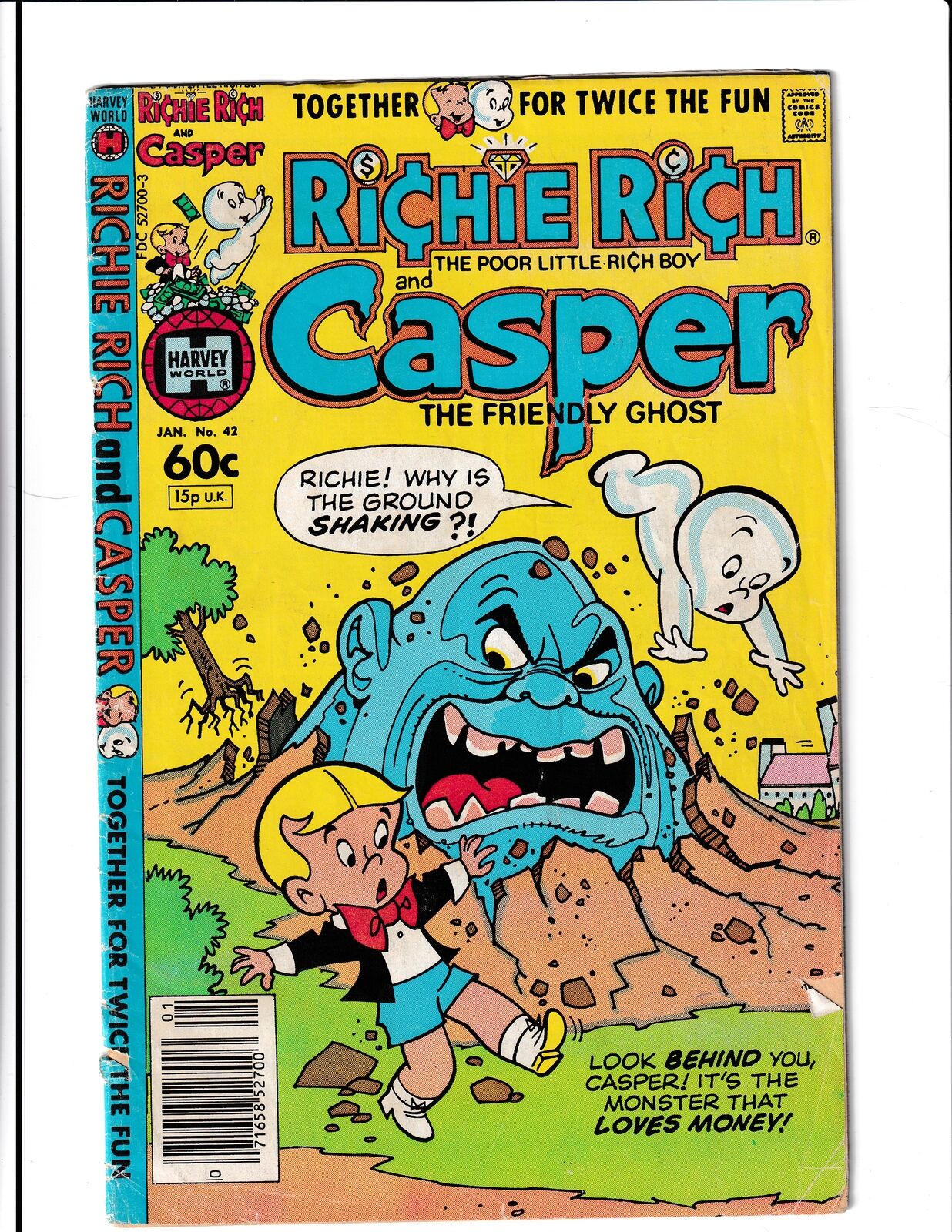 Richie Rich and Casper #42 (1982) Harvey Comics