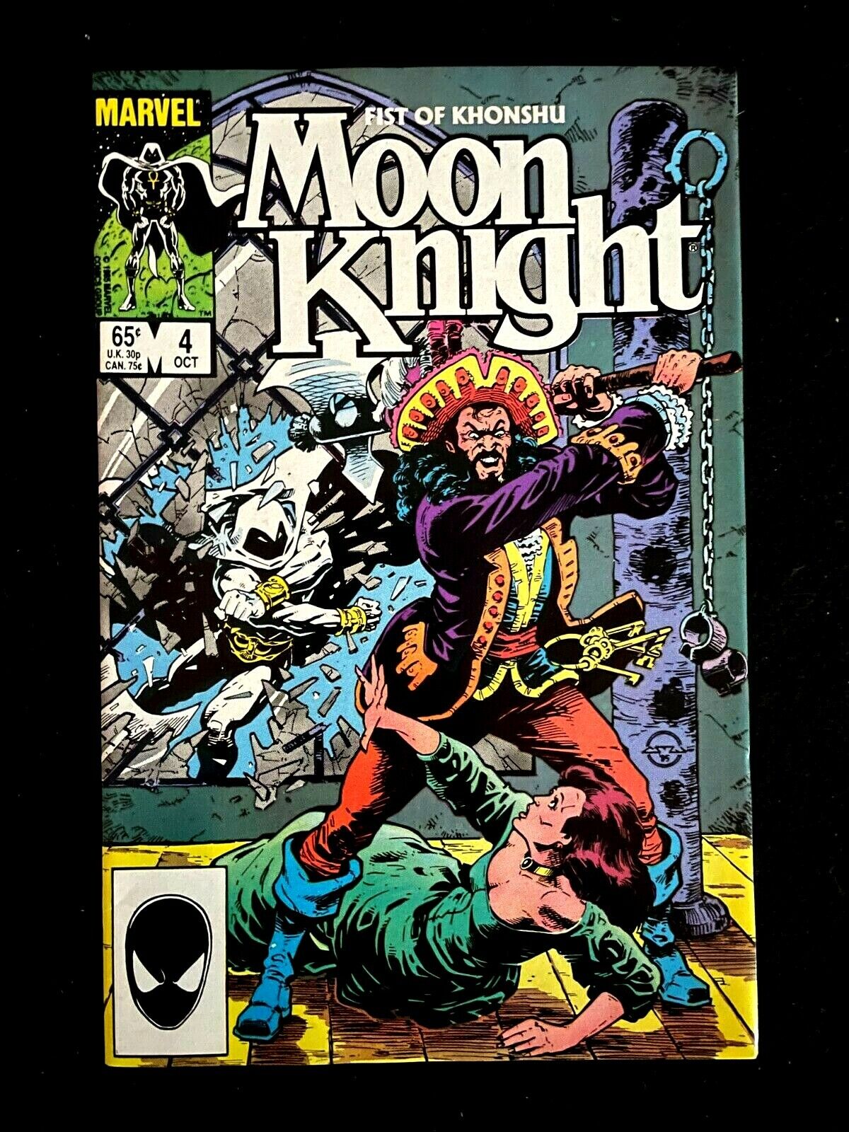 Moon Knight  #4 1985 - HIGH GRADE 1st app of Bluebeard