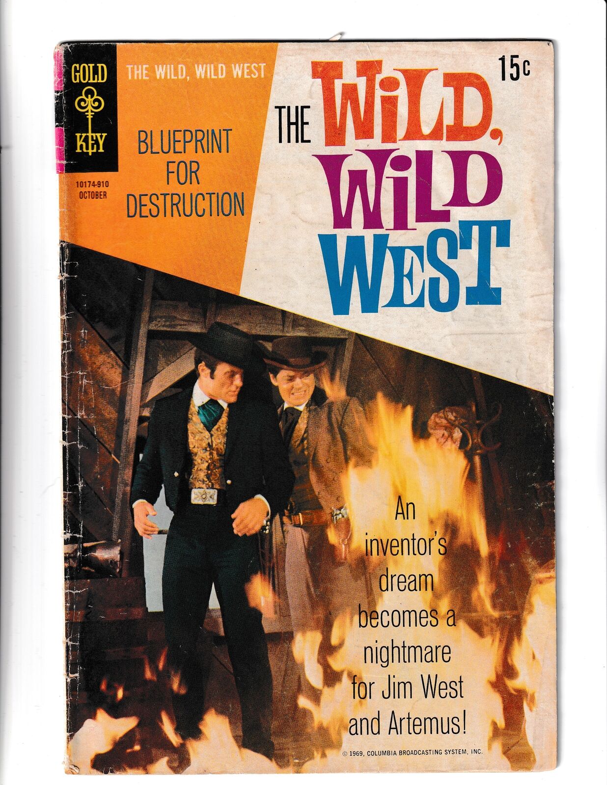 Wild, Wild West #7 (1969) Final Issue Gold Key Comics