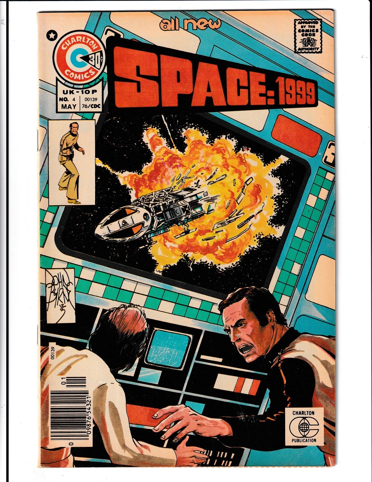 Space 1999 #4 (1976) John Byrne Charlton Comics