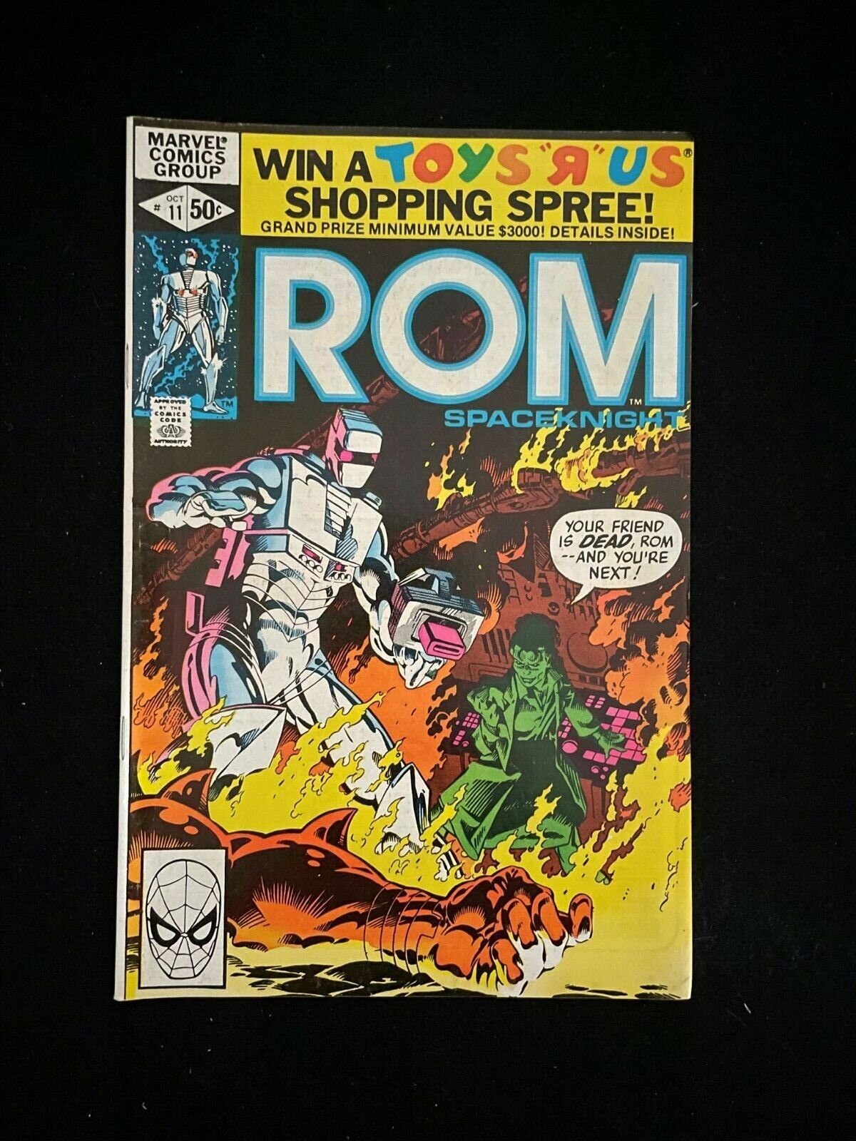 ROM Space Knight #11 Oct 1980 "Standoff! "