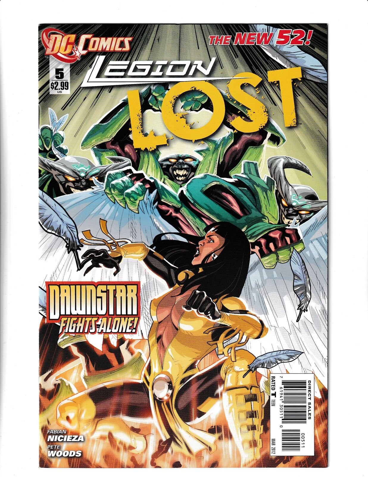 Legion Lost #5 (2012) DC Comics