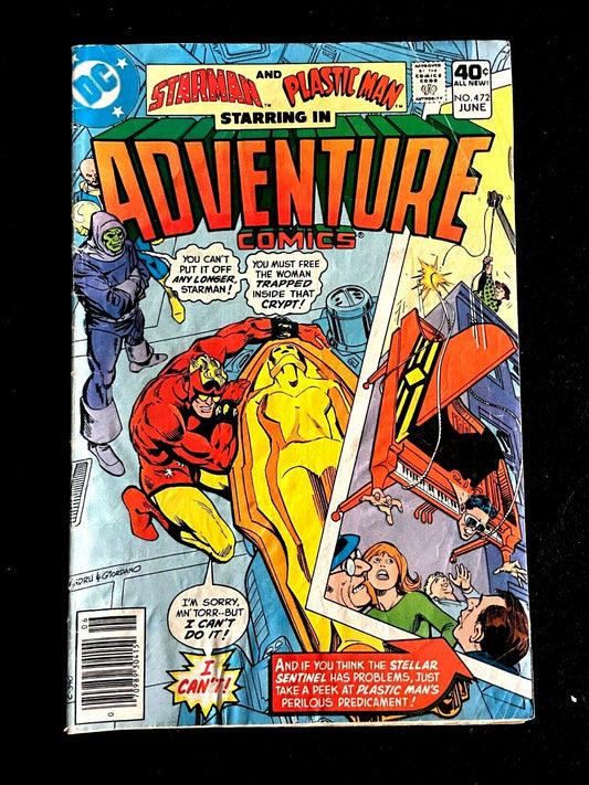 Adventure Comics #472 1980 - Starring Plastic Man