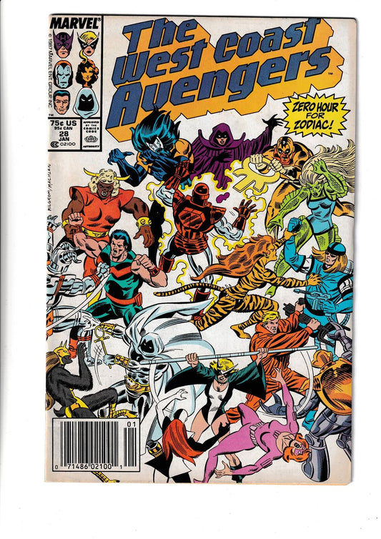 West Coast Avengers #28 (1988) Marvel Comics