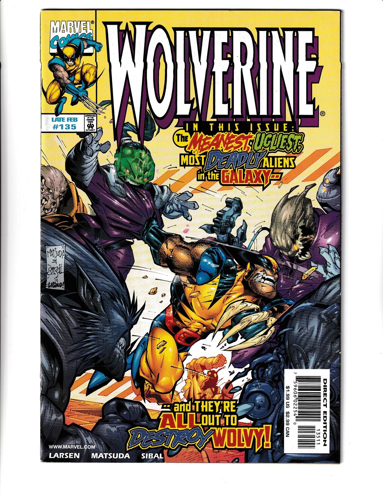 Wolverine #135 (1999) Marvel Comics