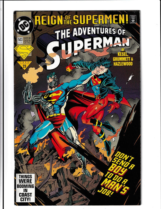 Adventures of Superman #503 (1993) DC Comics