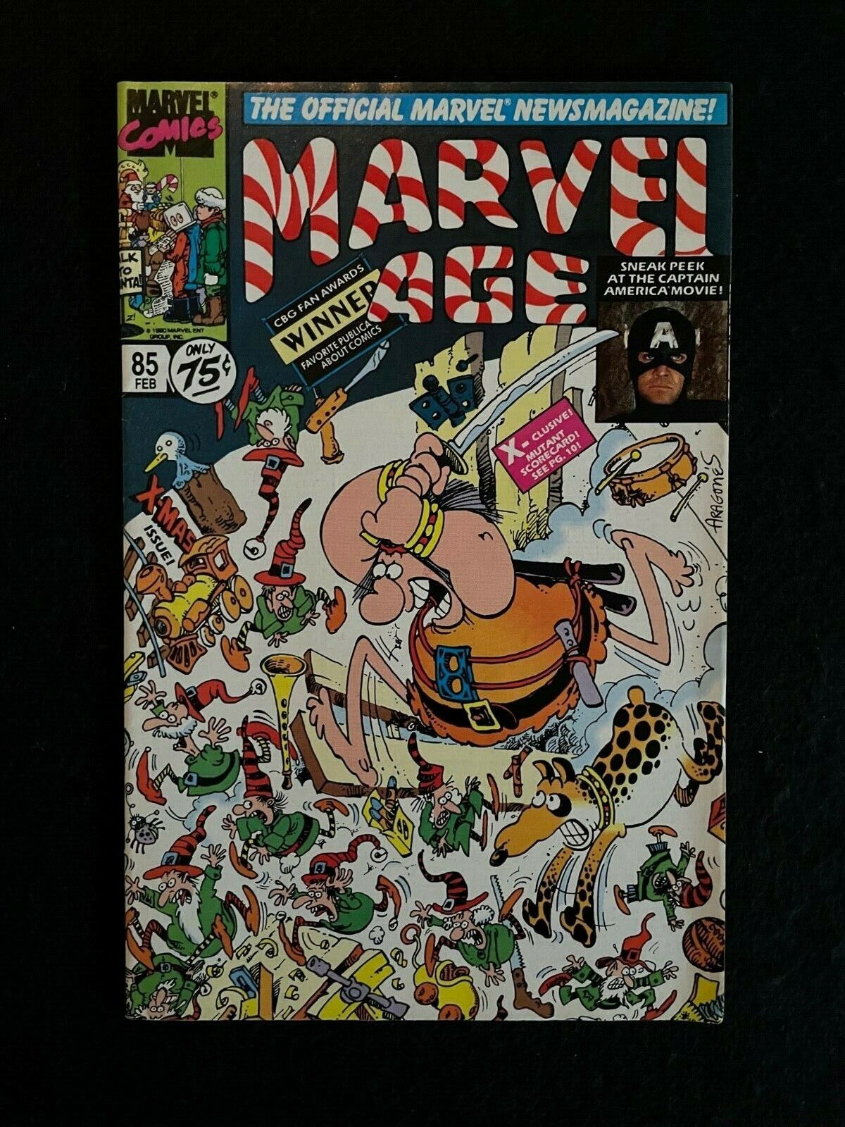 Marvel Age #85 Groo Cover 1990