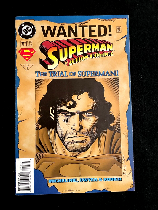 Action Comics #717 1996 - Trial of Superman