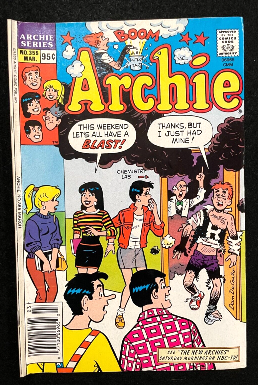 Archie #355 1988 - Canadian Newsstand Variant