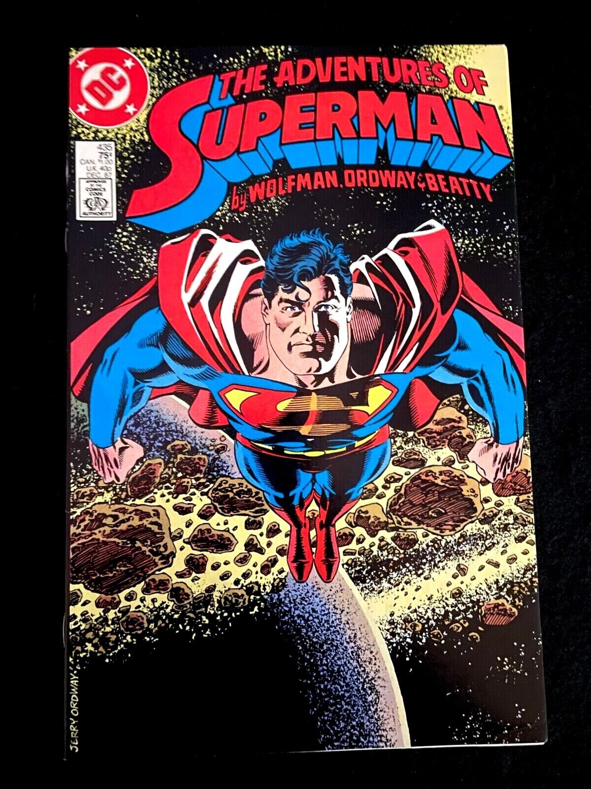 Adventures of Superman #435 1987 - VERY HIGH GRADE