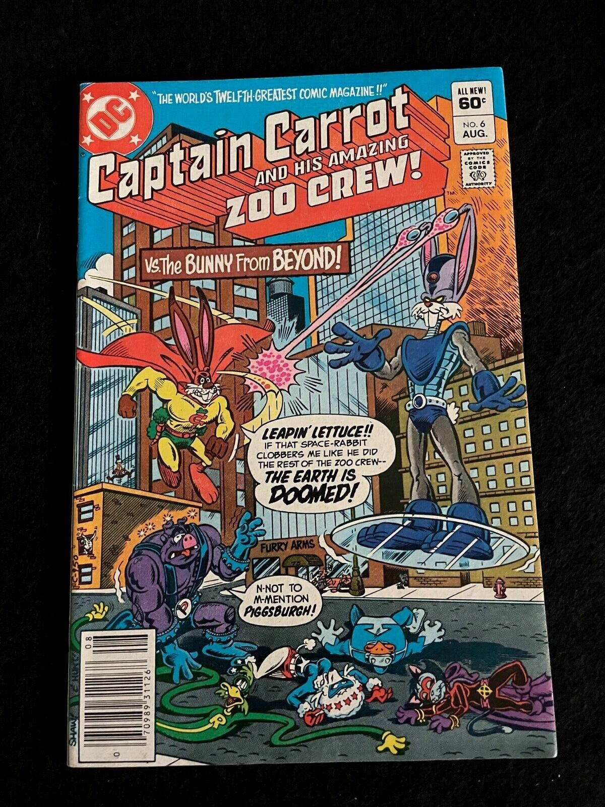 Captain Carrot and his Amazing Zoo Crew #6 1982