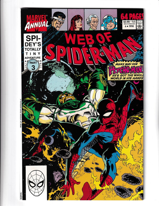 Web of Spider-Man Annual #6 (1990) Marvel Comics